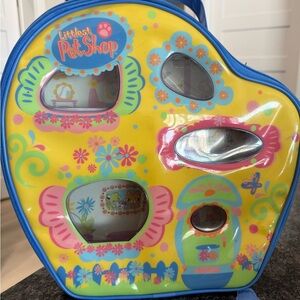 Littlest Pet Shop Yellow and Blue Doll Set